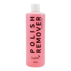 루핀 폴리쉬 리무버 1000ml(딸기) 네일 팔리쉬 일반 매니큐어 저자극 아세톤, 1000ml, 1개
