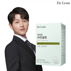 [닥터린] 아연셀렌 60정 x 1박스 / 면역 항산화 아연 셀렌 셀레늄, 1개, 60개