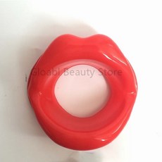 마우스피스 마우스 입술 고무 슬리머 실리콘 얼굴 방지 근육 운동 주름 입 트레이너 피스, 06=F