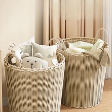 인형 정리함 정리 투명 장난감 수납함 보관함 원통 보관, C, 1개