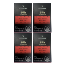 뉴트리코어 셀레늄 영양제 300mg 60정 x 4개, 8개
