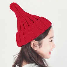 마인드맵 3대2 니트 롱 비니 골지 꽈배기 모자 (19color)