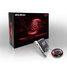 (주)자리 AVerMedia Live Gamer HD PCI-E 영상캡쳐 방송 가능 쭉티, 단일 모델명/품번