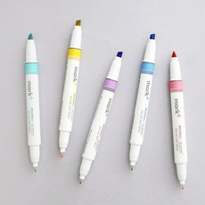 고쿠요 투웨이 컬러 형광펜 단품 (5color), 그린(PM-MT200G)