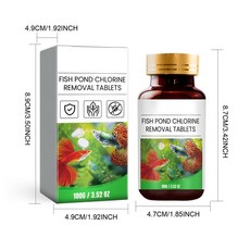 수족관 정수기 및 조류 제거기 수족관 정수 연못 조류 제거기 열대 탱크용 100g