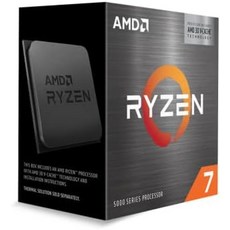 AMD Ryzen 7 5700X3D 8코어 16스레드 데스크탑 프로세서, 기본 - amd5700x3d