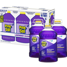 Pine-Sol 파인솔 다목적 청소세제 라벤더 대용량 4.25L 3팩 All Purpose Cleaner Lavender