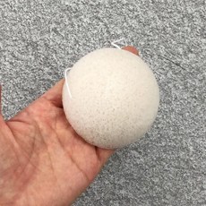 [10개묶음 할인]ABM 곤약스펀지(원형) 화이트 JDS-1859 스펀지 곤약스펀지 목욕용품 샤워타월, ABM곤약스펀지원형화이트
