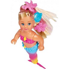 Simba 105733318 Evi Love Swimming Mermaid/Evi The Mermaid/Can Swim/with Fish Figure/Dressing Doll /, one option, one option, 1개