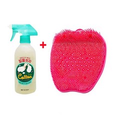 [J-스포츠] 구석구석 깨끗하고 시원하게!! 애플 풋지압매트브러쉬 + 온더바디 풋샴푸 발을씻자, 2세트, 풋샴푸레몬민트+발브러쉬핑크