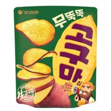 오리온 무뚝뚝 고구마칩, 56g, 2개