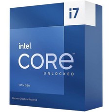 인텔 Core i713700K 게이밍 데스크톱 프로세서 16코어 8 Pcore Ecore 통합 그래픽 잠금 해제, Intel Core i7-13700K - CPU