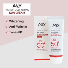 [ANY]애니 프리미엄 골프 안티 UV 선크림 썬크림 SPF50+/PA++++, 60ml