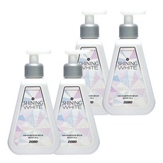 2080 샤이닝 화이트 BB 펌프 치약, 325g, 4개