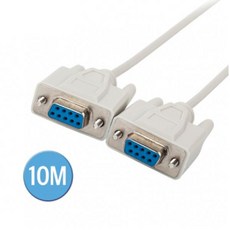 umarket_유마켓몰_랜스타 시리얼 크로스 케이블 9핀 10M 시리얼크로스케이블 컴퓨터케이블 시리얼포트케이블 PC케이블 연장케이블 시리얼호환케이블 시리얼연장케이블 크로스케이블 시, 별도의옵션이없습니다, 별도의옵션이없습니다