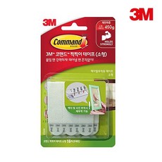 3M 코맨드 액자 부착 테이프 소형 17205, 1개