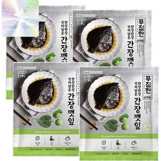 반찬단지 푸짐한 상차림 매실간장깻잎 4kg X 4개