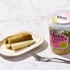 피클피크닉 딜피클 스피어 무설탕 수제피클 Pickle Picnic Co. DILL PICKLE SPEARS No Sugar Added, 1개, 800ml