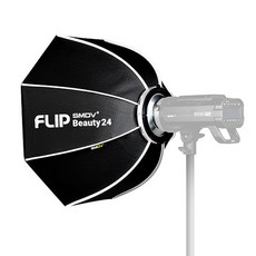 [SMDV] 스피드박스 촬영 조명 원터치 소프트박스 플립 뷰티디쉬 FLIP Beauty24, 브론칼라 80.5, 1개