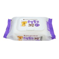 펫크린 손발똥꼬 크린 80매 애견 물티슈, 본상품선택, 1개, 80개입