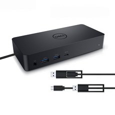 컴퓨터 도킹 스테이션 DELL D6000 USB-C 3.0 4K 연결 허브 포트 멀티 PC, (8 - 9) 도킹 스테이션 -옵션사진 참조