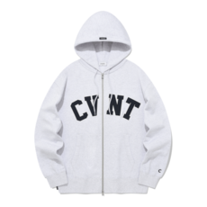 [국내매장판] 커버낫 후드집업 오버핏 CVNT 헤더 그레이 125949