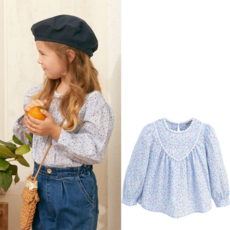 컬리수블라우스