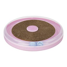 니즈더펫 냥모나이트 고양이 평판형 스크래쳐 1단, 1개, 혼합색상