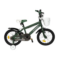 옐로우콘 어린이자전거 데크 18형 네발자전거 보조바퀴자전거, 데크(18형 매트그린)