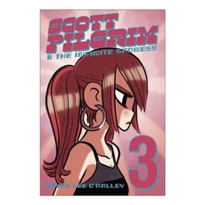 Scott Pilgrim Comics 1-6 영국 버전 Bryan Lee O'Malley, 3권 미국판