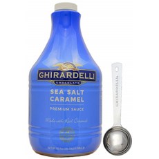 기라델리 Ghirardelli 씨솔트 카라멜 소스 앤 스푼 90.4oz, 1개