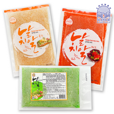 날치알 500g 레드 골드 그린 HACCP 국내가공 초밥 알밥 돌솥 마끼, 날치알 골드 500g, 1개