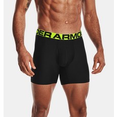 [언더아머 공식]남성 US Tech 6인치 Boxerjock® - 2팩