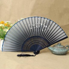 매화접이식부채