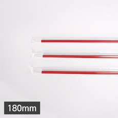 카페 커피숍 카페용품 테이크아웃용품 일회용 18cm 레드 커피스틱 개별포장 1박스 10000개, 18 레드 개별 커피스틱 1박스 10000개, 1개