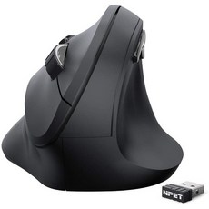 마우스 NPET VM10 Vertical Wireless Mouse 2.4G Optical Mouse-Reduce Wrist Pain 6 Buttons 3 Adjusta, VM10-2.4G Vertical Mouse, 상세 설명 참조1