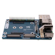 Waveshare CM4IOBASEC 확장 보드 라즈베리 파이 CM4 기본 고급 버전 RJ45 M2 M 키, 1개