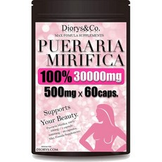 6. Diorys % 26Co . 푸에라리아 미리피카 100% 30000mg 1알 500mg 푸에라리아 함유 60캡슐 1봉지 30000mg, 원 컬러_원 사이즈, 원 컬러_원 사이즈, 상세 설명 참조0