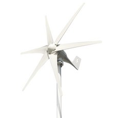 가정용풍력발전기 자가발전기 모터 캠핑 3000w 터빈 디나모 48v 24v 12v 6 블레이드 mppt충전 컨트롤러 inveter 풍차 rv 요트 농장, mppt 풍속계, 1개
