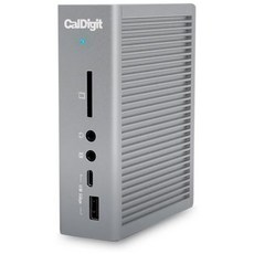 CalDigit 칼디짓 TS3 썬더볼트 3 도킹스테이션 87W 충전 맥 PC, TS3 Plus - 스페이스 그레이, TS3 Plus - 스페이스 그레이