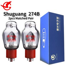 Shuguang-274B 정류관은 5Z3PJ 5U4G GZ34 WE274B 5Y3 진공관을 대체합니다., 02 2pcs Matched Pair