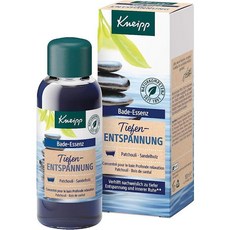 Kneipp Deeply Relaxing Health Bath Essence 독일 바디 뷰티 크나이프 패출리 샌달우드 추출물 에센셜 바스오일 입욕제 100mL 2팩, 2개
