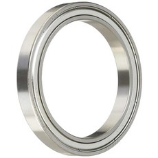 NTN Bearing 6811ZZ 싱글 로우 딥 그루브 레이디얼 볼 베어링 일반 클리어런스 스틸 케이지 55mm 보어 ID 72mm OD 9mm 너비 이중 차폐