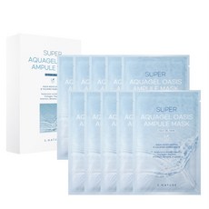 에스네이처 수퍼 아쿠아겔 오아시스 앰플 마스크 30ml x 10매, 3개