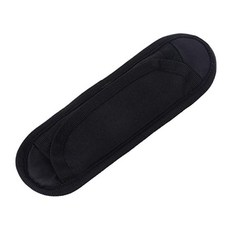어깨 패드 패드 벨크로 쉽게 장착 어깨 패드 손잡이 커버 가방 어깨 받침 PC 가방 카메라 가방 비즈니스 가방 스포츠 가방 숄더백 최적 블랙, 상세참조인용