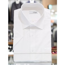 듀퐁(셔츠/타이) [듀퐁셔츠] 남성 일반핏 비지니스 반팔 남방 와이셔츠 (SE3MM11HS161SWH)