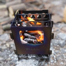 티타늄접이식화목난로