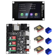 Makerbase MKS DLC32 제어 보드 32 비트 ESP32 와이파이 TS24 TS35 스크린 TMC2209 드라이버 CNC 레이, 10 Package 6, 1개