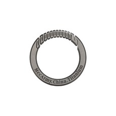 맥아미CH10 티타늄 키링카라비너, 단품