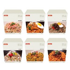 프리미엄컵밥 인박스 6종 6팩, 없음, 상세설명 참조
